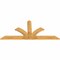 Ekena Millwork Richland Rough Sawn Timber Gable Bracket, Western Red Cedar, 84"W x 38"H x 2"D x 6"F, 11/12 Pitch GBW084X38X0206RIC00RWR - alternate 3